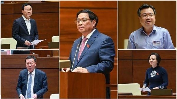Thủ tướng Chính phủ Phạm Minh Chính và 4 Bộ trưởng, trưởng ngành sẽ trả lời chất vấn