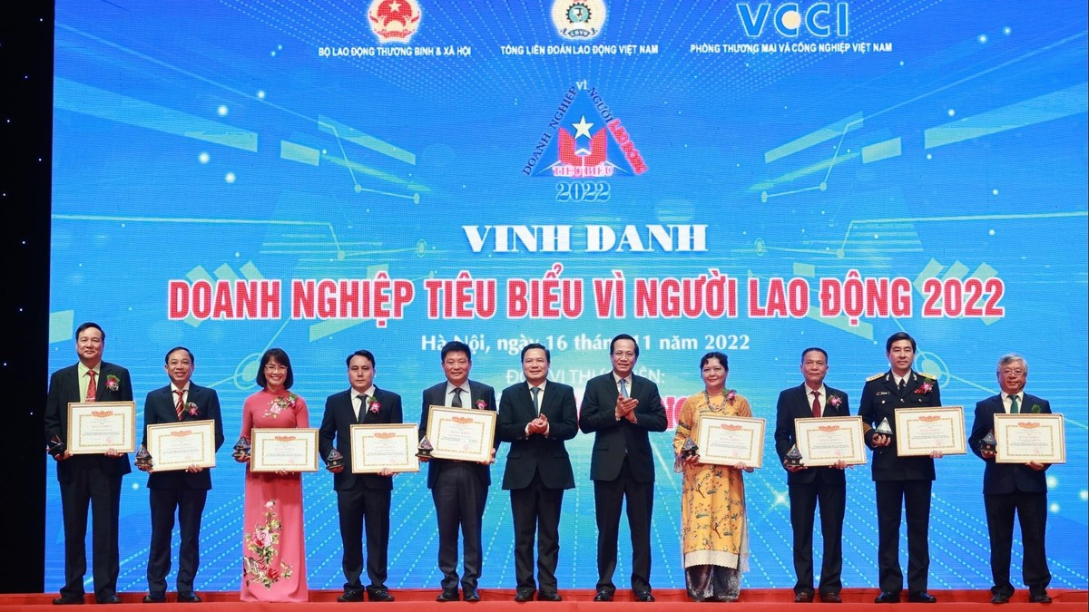 Nestlé Việt Nam tiếp tục đạt giải "Doanh nghiệp tiêu biểu vì Người lao động"