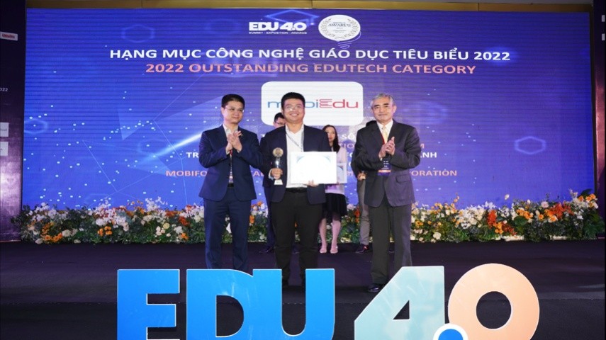 mobiEdu vinh dự được giải thưởng EDUTECH 2022