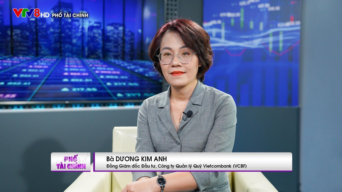 Bà Dương Kim Anh, Đồng Giám đốc Đầu tư, Công ty Quản lý Quỹ Vietcombank (VCBF)