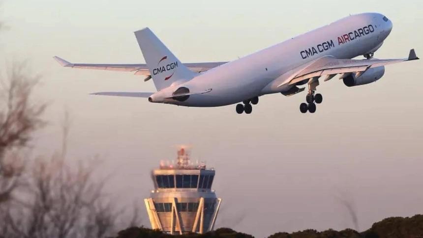 Công ty CMA CGM của Pháp đã thành lập bộ phận vận chuyển hàng không vào tháng 3/2021. Ảnh: Getty Images.