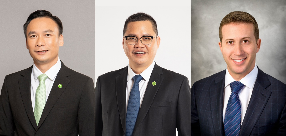 Novaland bổ nhiệm thêm 3 thành viên HĐQT từ ngày 9/9/2022 (Từ trái qua: ông Nguyễn Ngọc Huyên, ông Nguyễn Đức Dũng, ông Jeffrey David Perlman)