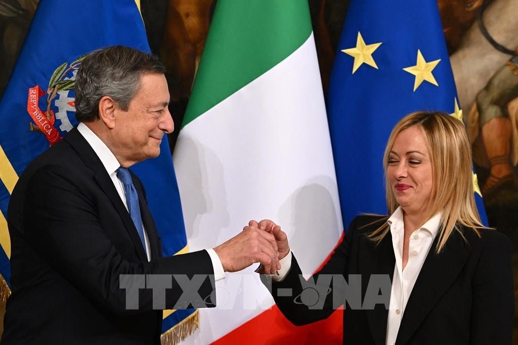Nữ Thủ tướng Italy Giorgia Meloni. Ảnh: TTXVN phát