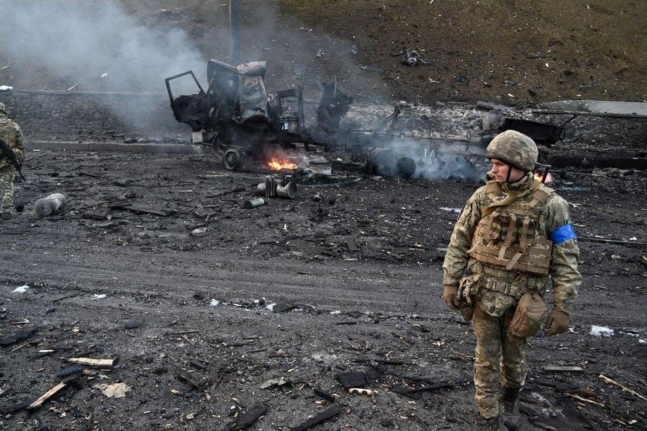 Xung đột Nga - Ukraine nổ ra là yếu tố mới tác động nghiêm trọng đến kinh tế toàn cầu. Ảnh/Getty Images