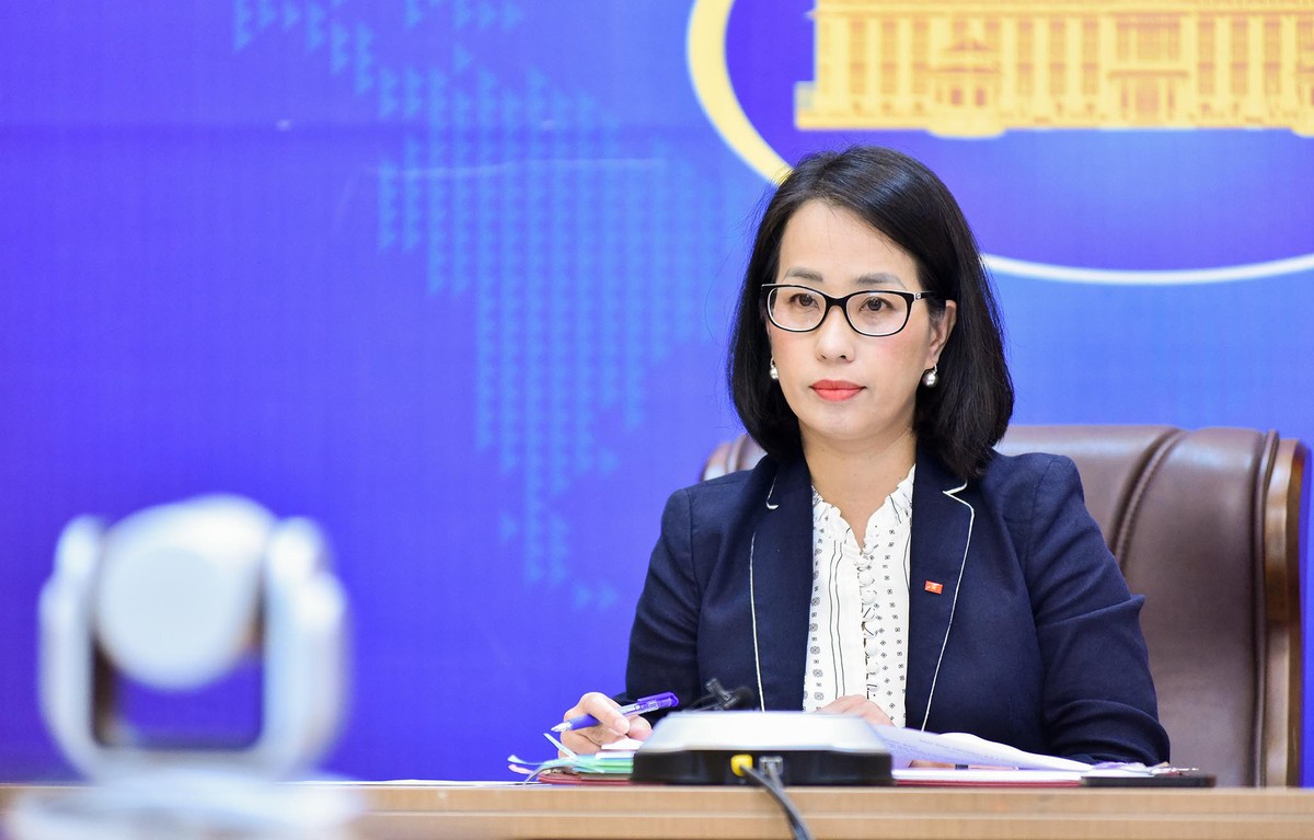 Phó phát ngôn Bộ Ngoại giao Phạm Thu Hằng