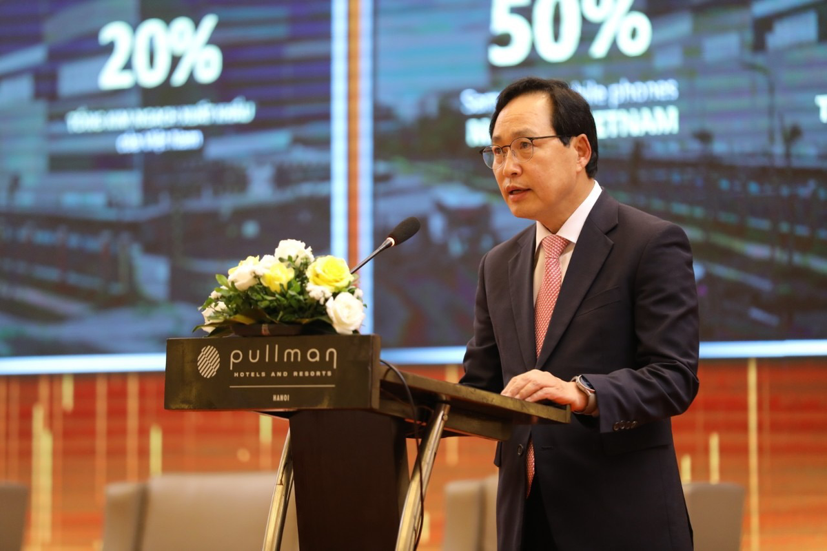 Ông Choi Joo Ho, Tổng Giám đốc Samsung Việt Nam 