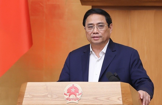Thủ tướng Phạm Minh Chính chủ trì phiên họp Chính phủ thường kỳ tháng 2/2023 - Ảnh: VGP