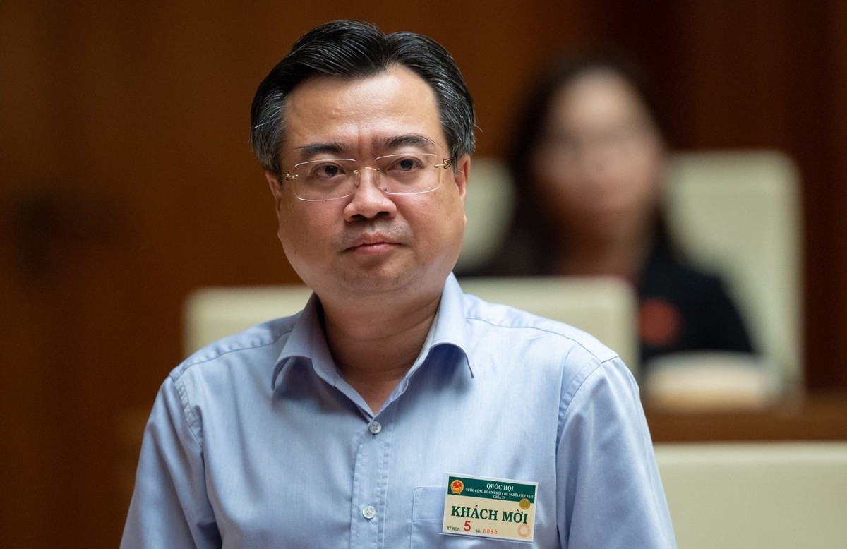 Bộ trưởng Bộ Xây dựng Nguyễn Thanh Nghị - Ảnh: Quốc hội
