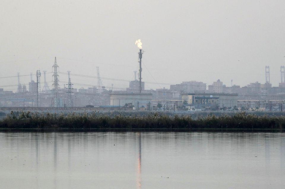 Một cơ sở lọc dầu tại Ai Cập. Ảnh tư liệu, minh họa: Reuters